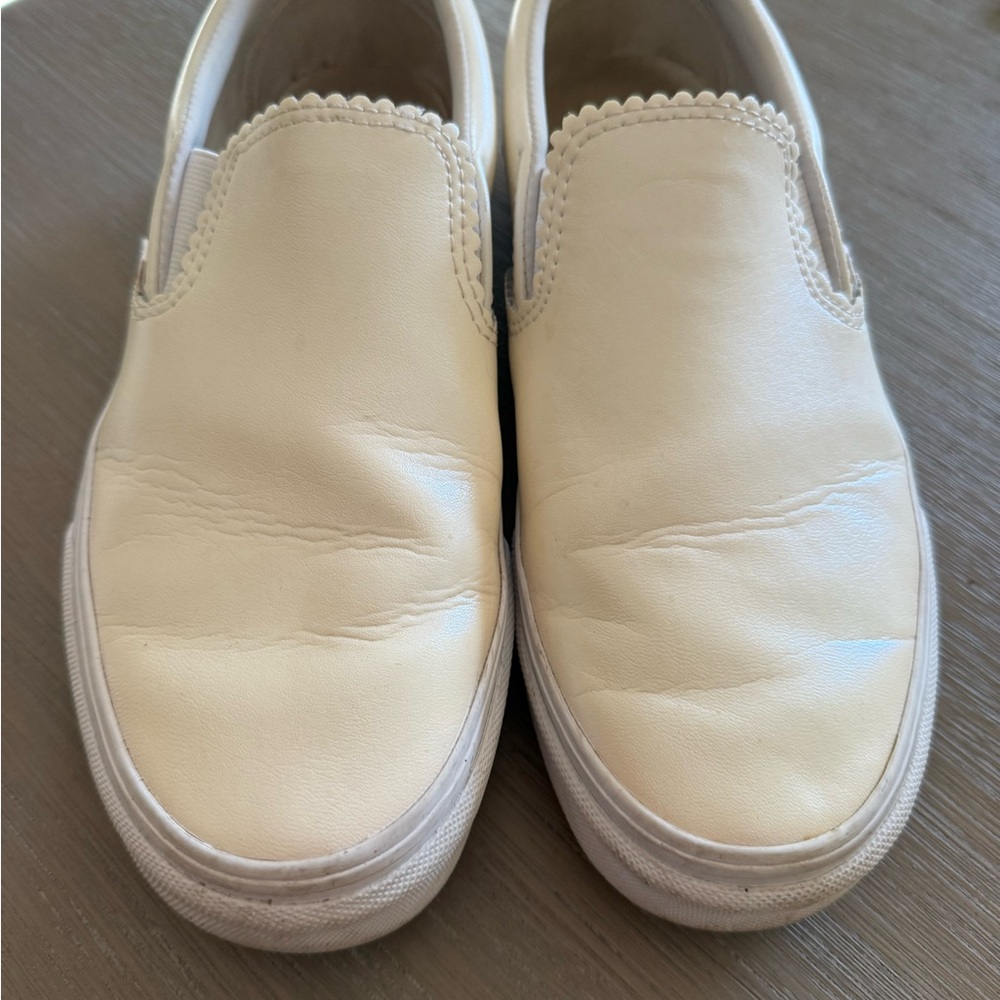 Vans Cream Iridescent Slip-On